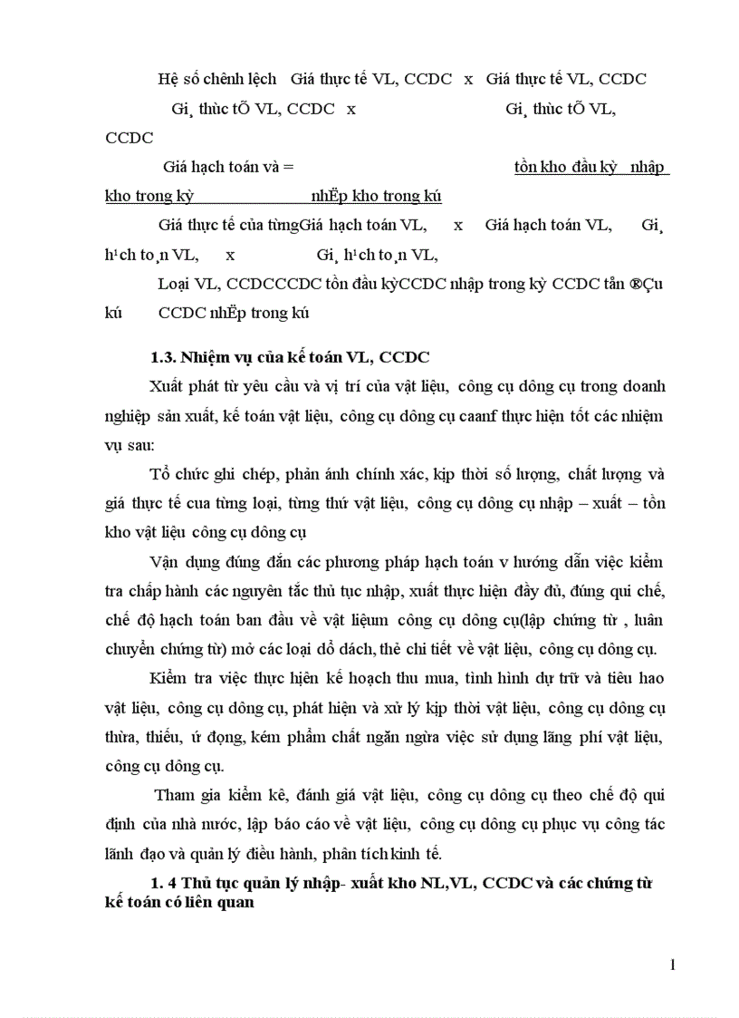 image for page Kế toán nguyên vật liệu công cụ dụng cụ ở Công ty TNHHTM và in Việt Tiến 1