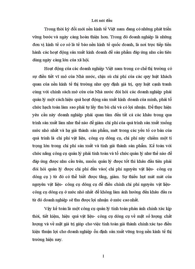 image for page Thực trạng về công tác kế toán vật liệu công cụ dụng cụ tại Công ty xây dựng số 34 Thanh xuân Bắc Hà Nội 1