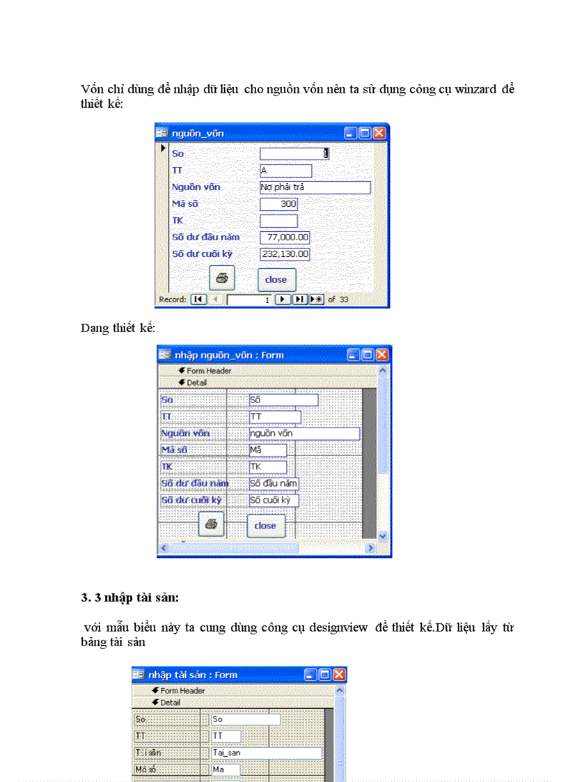image for page ứng dụng của hệ quản trị cơ sở dữ liệu Access trong vấn đề quản lí tài chính 1