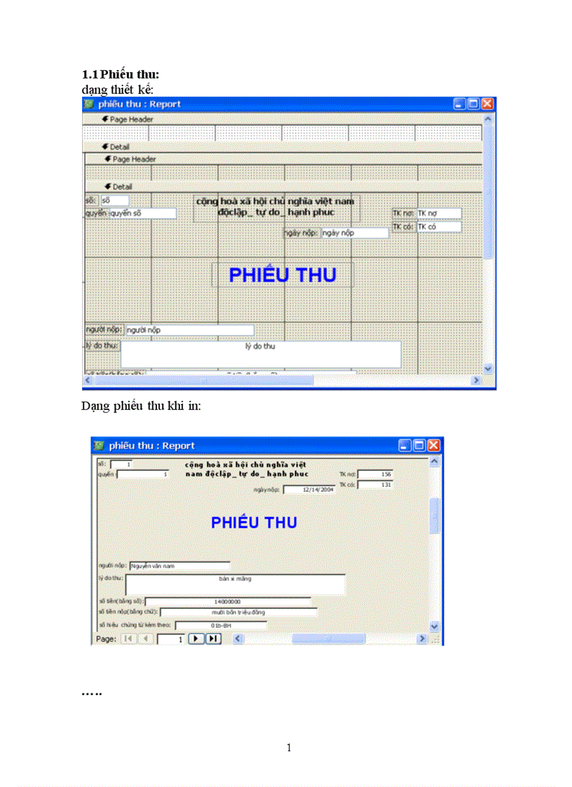 image for page ứng dụng của hệ quản trị cơ sở dữ liệu Access trong vấn đề quản lí tài chính 1