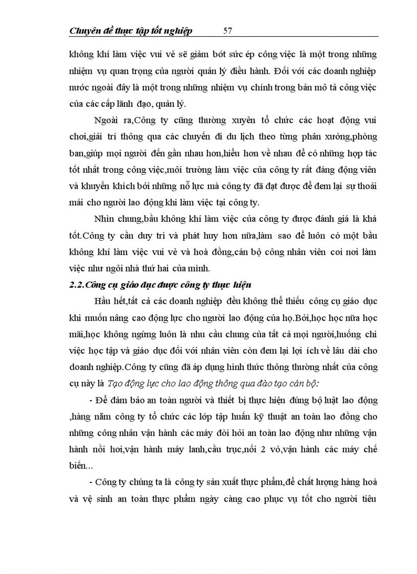 image for page Một số giải pháp hoàn thiện công tác tạo động lực cho người lao động tại công ty Cổ phần đồ hộp Hạ Long