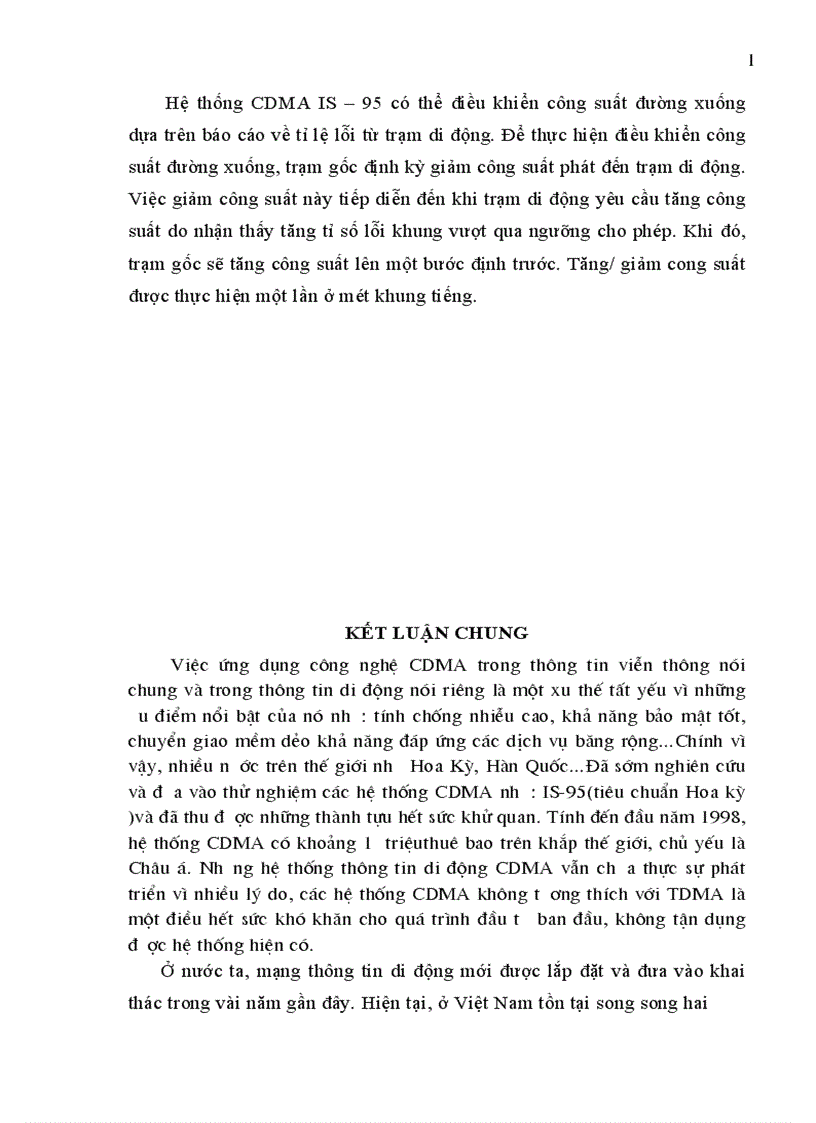 image for page Giao diện vô tuyến của hệ thống CDMA 1