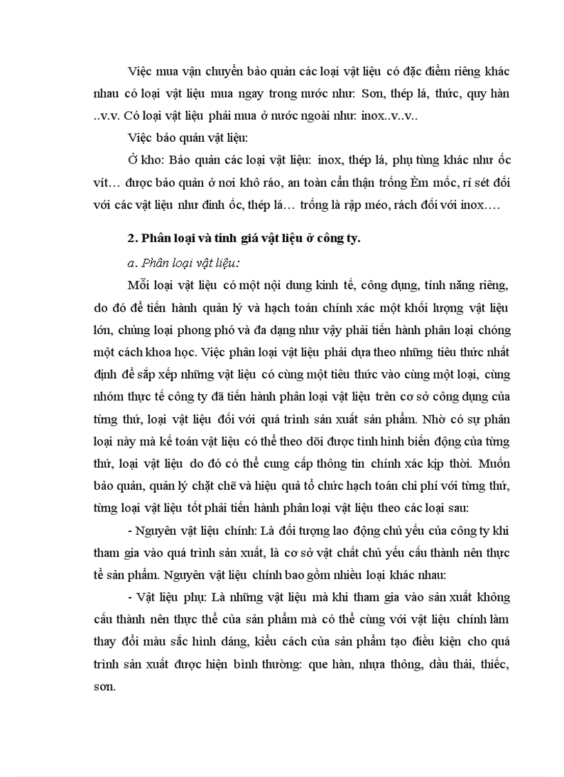 image for page Kế toán vật liệu tại công ty Bê tông và xây dựng Thịnh Liệt 1