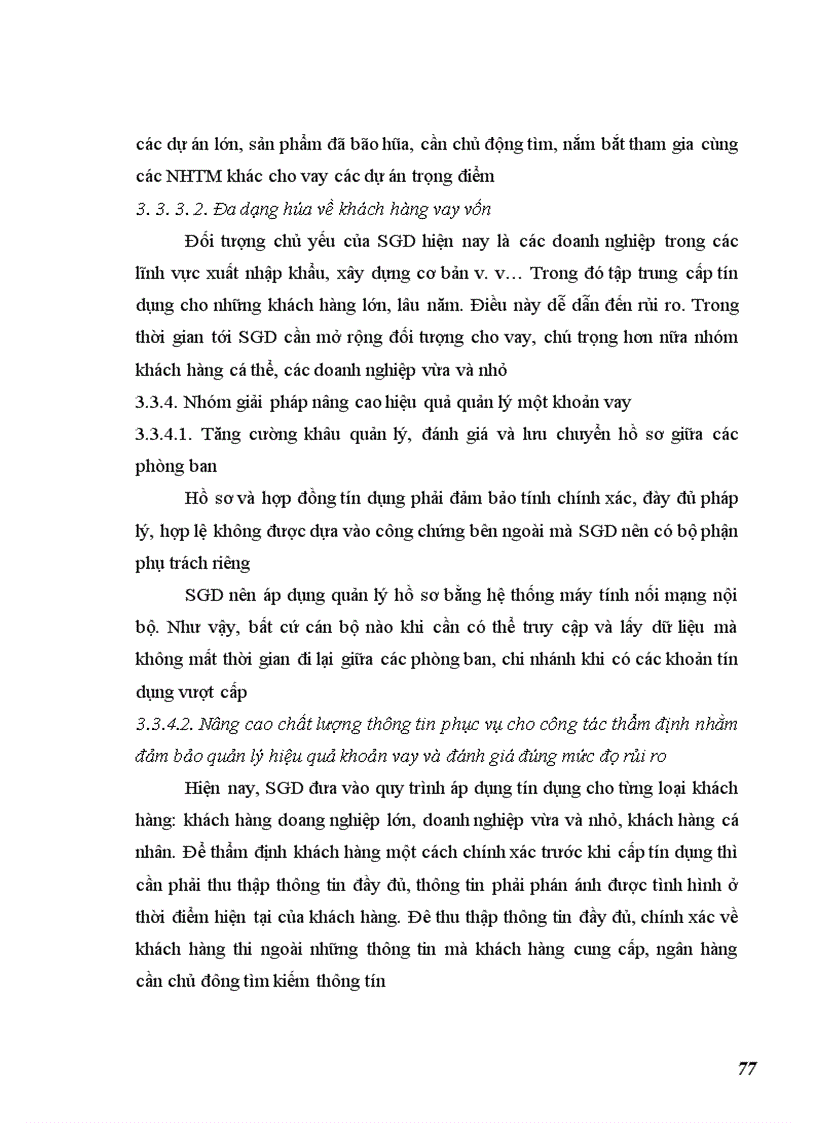 image for page Quản lý rủi ro tín dụng tại Sở giao dịch Ngân hàng thương mại cổ phần Ngoại thương Việt Nam