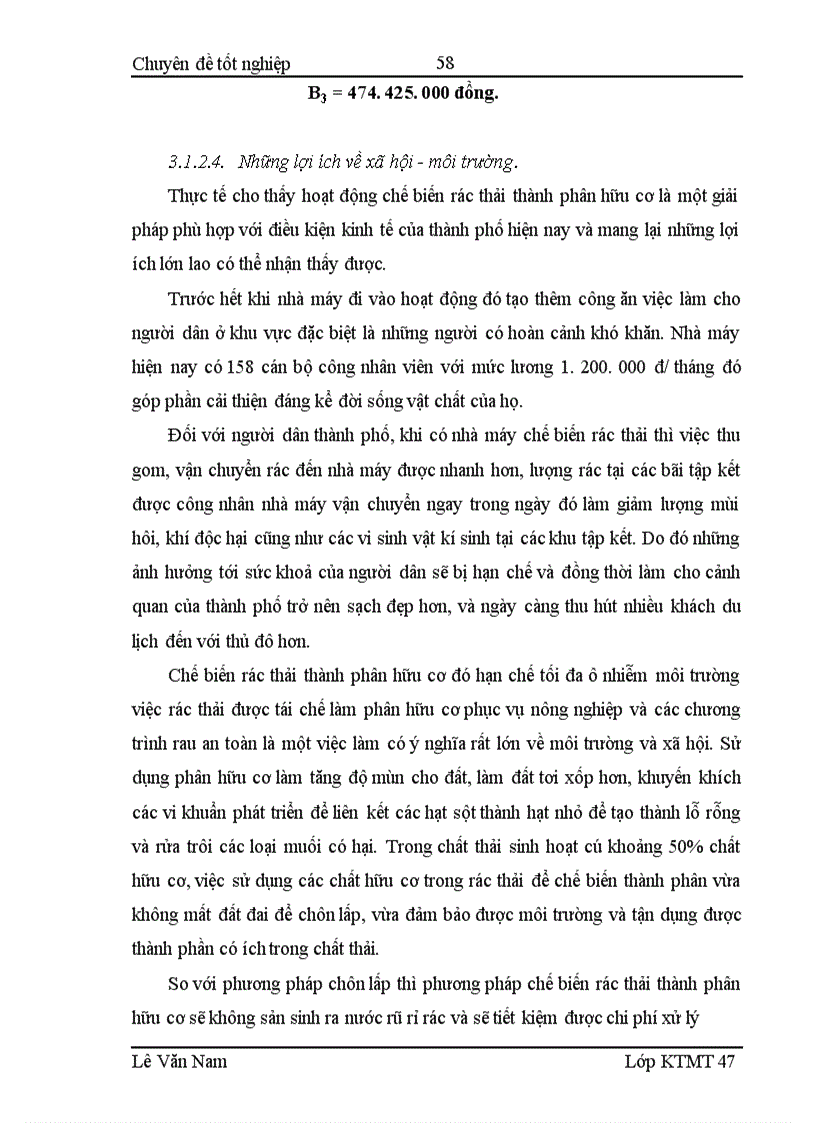 image for page Đánh giá hiệu quả hoạt động của nhà máy xử lý rác thải sinh hoạt làm phân bón hữu cơ Cầu Diễn Hà Nội 1