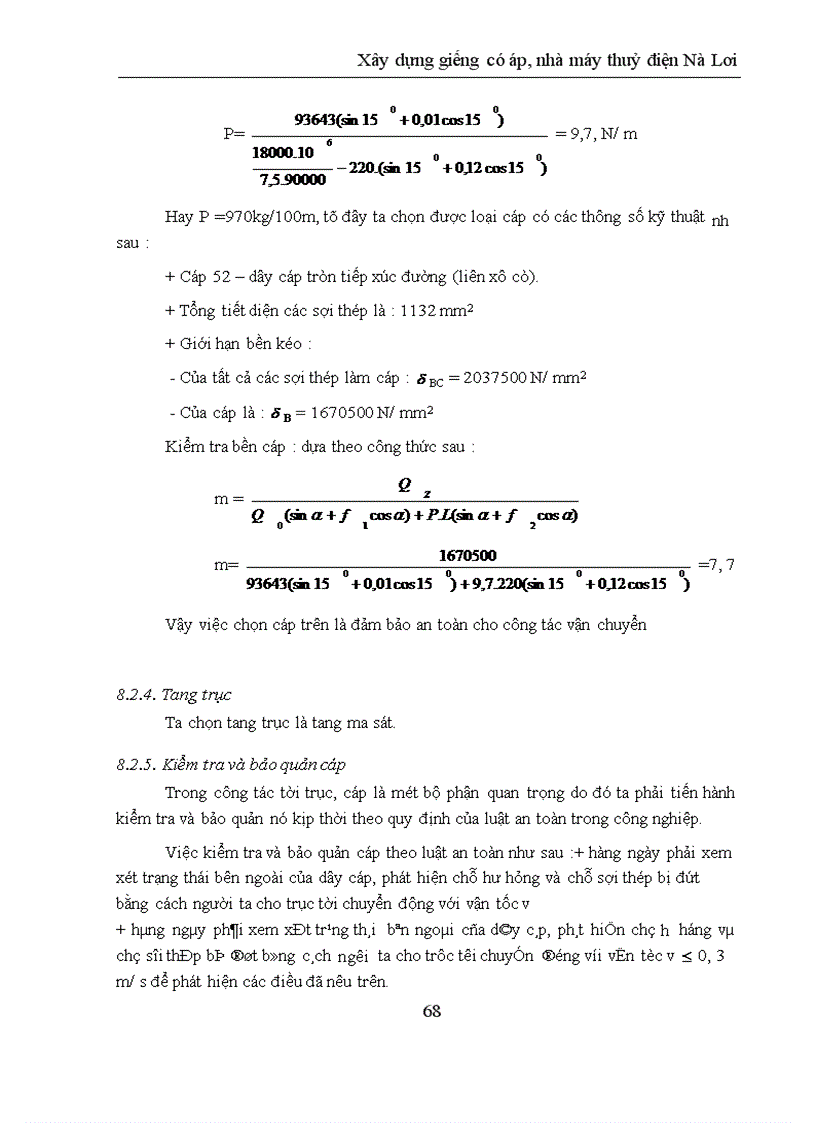 image for page Xây dựng giếng có áp nhà máy thuỷ điện Nà Lơi