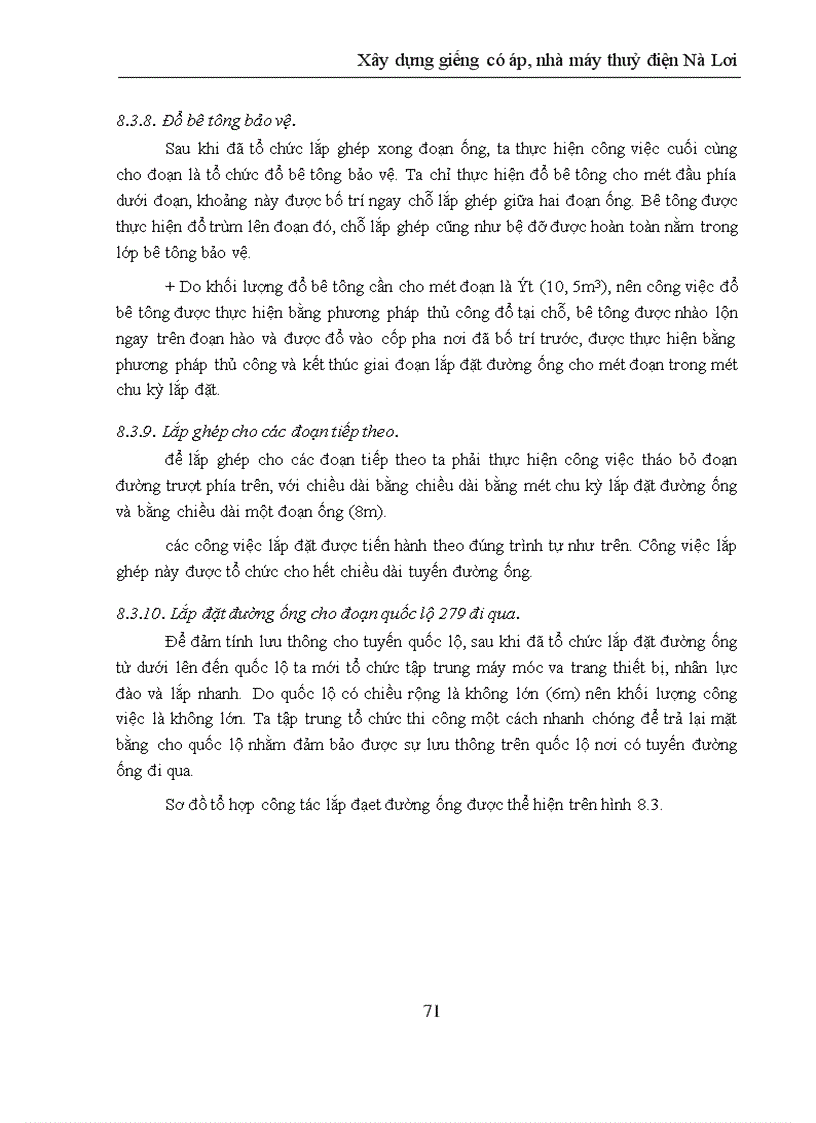 image for page Xây dựng giếng có áp nhà máy thuỷ điện Nà Lơi