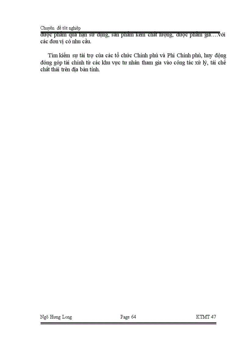 image for page Đánh giá thực trạng quản lý chất thải y tế nguy hại trên địa bàn Tỉnh Nam Định 1