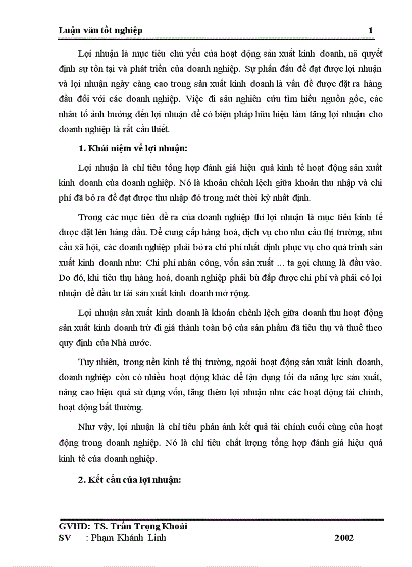 image for page Lợi nhuận và một số biện pháp chủ yếu nhằm tăng lợi nhuận ở Công ty Dược vật tư Y tế Thanh Hoá