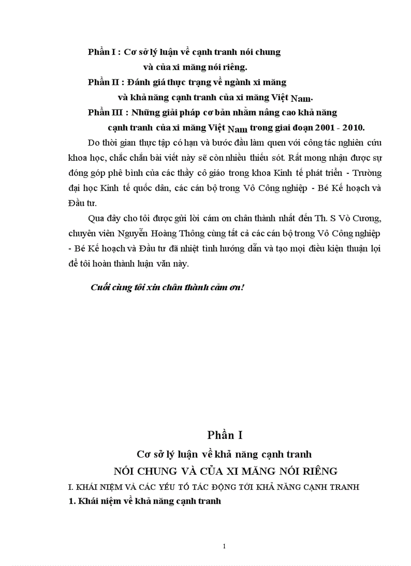 image for page Những giải pháp cơ bản nhằm nâng cao khả năng cạnh tranh của xi măng Việt Nam trong giai đoạn 2001 2010
