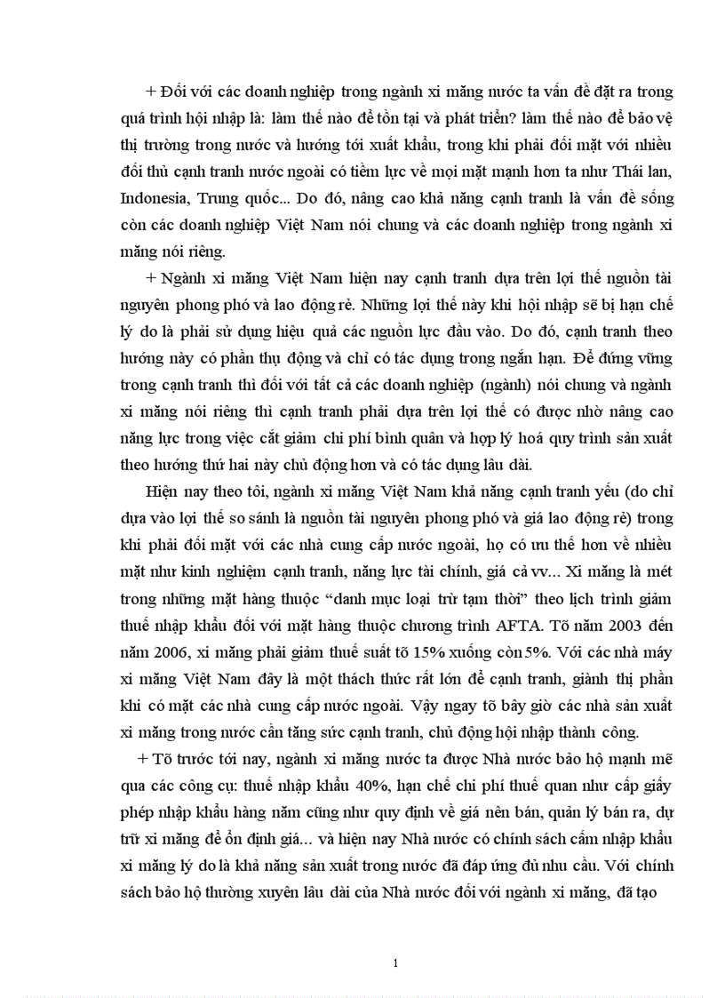 image for page Những giải pháp cơ bản nhằm nâng cao khả năng cạnh tranh của xi măng Việt Nam trong giai đoạn 2001 2010