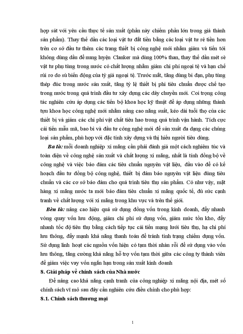 image for page Những giải pháp cơ bản nhằm nâng cao khả năng cạnh tranh của xi măng Việt Nam trong giai đoạn 2001 2010