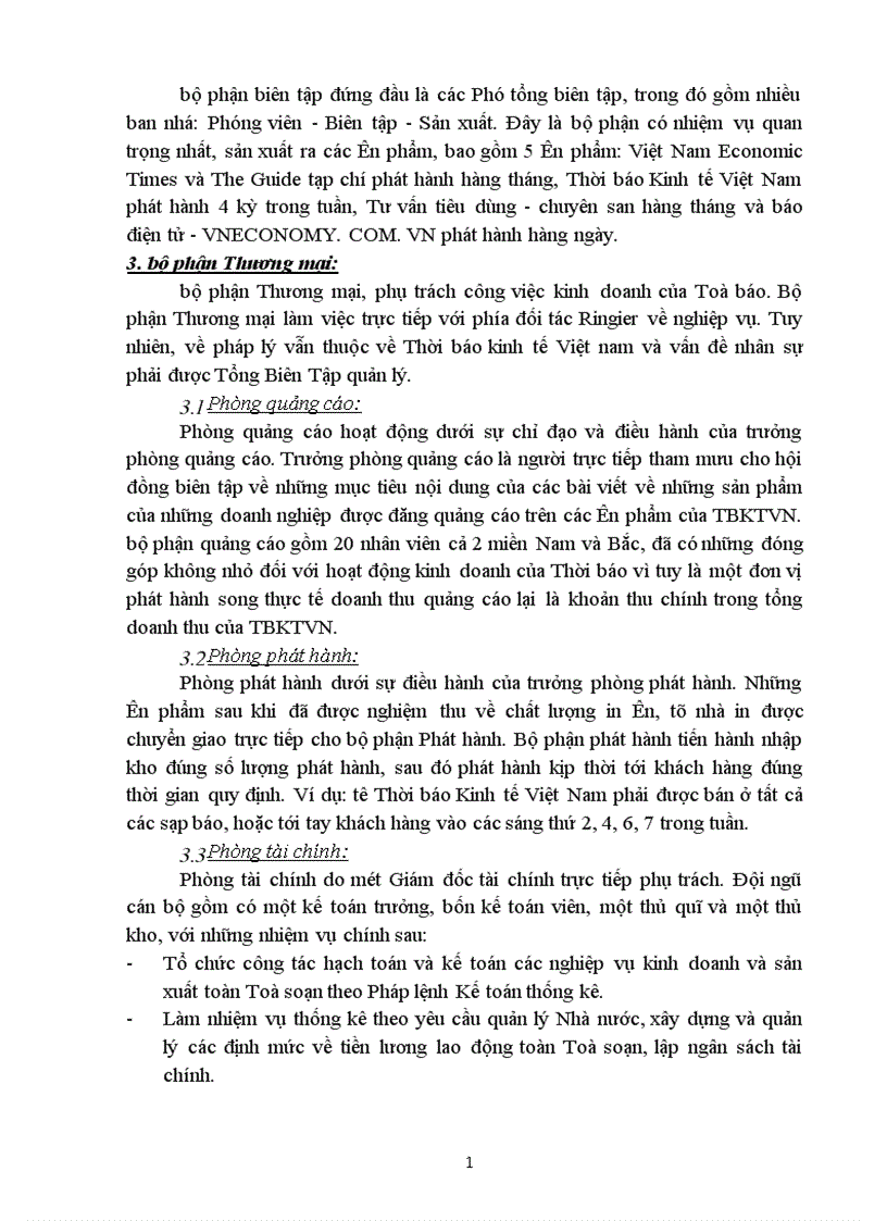 image for page Quản lý vốn lưu động và giải pháp hoàn thiện công tác quản lý vốn lưu động tại Thời báo kinh tế Việt nam