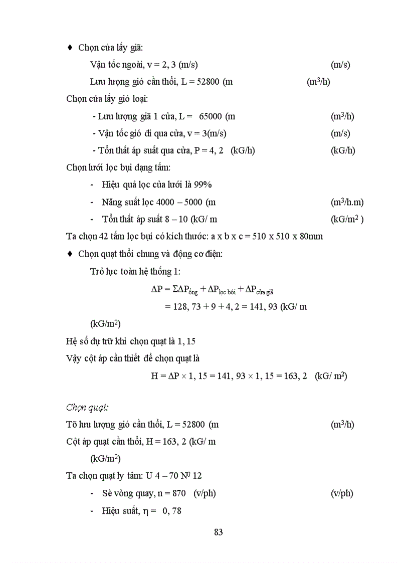image for page Tính toán thiết kế hệ thống thông gió xử lý khí thải Phân xưởng Đúc Công ty Mai Động