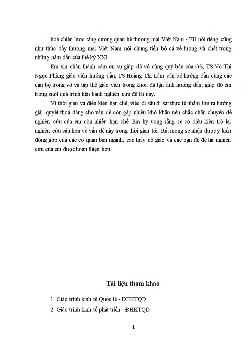 image for page Một số giải pháp thúc đẩy hoạt động xuất khẩu hàng hoá của Việt Nam sang thị trường EU giai đoạn 2001 2010