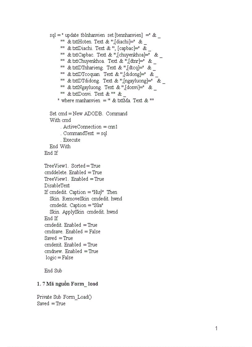 image for page Lập trình vớI ngôn ngữ Visual Basic
