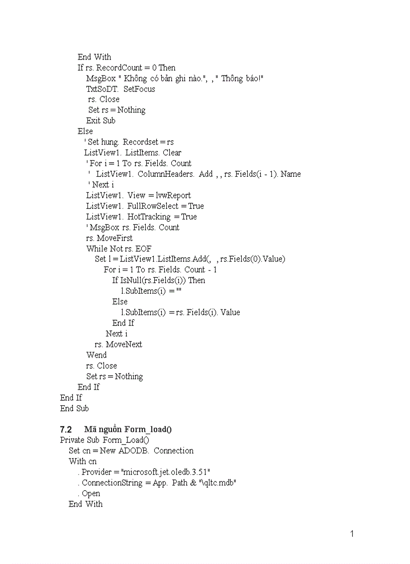 image for page Lập trình vớI ngôn ngữ Visual Basic