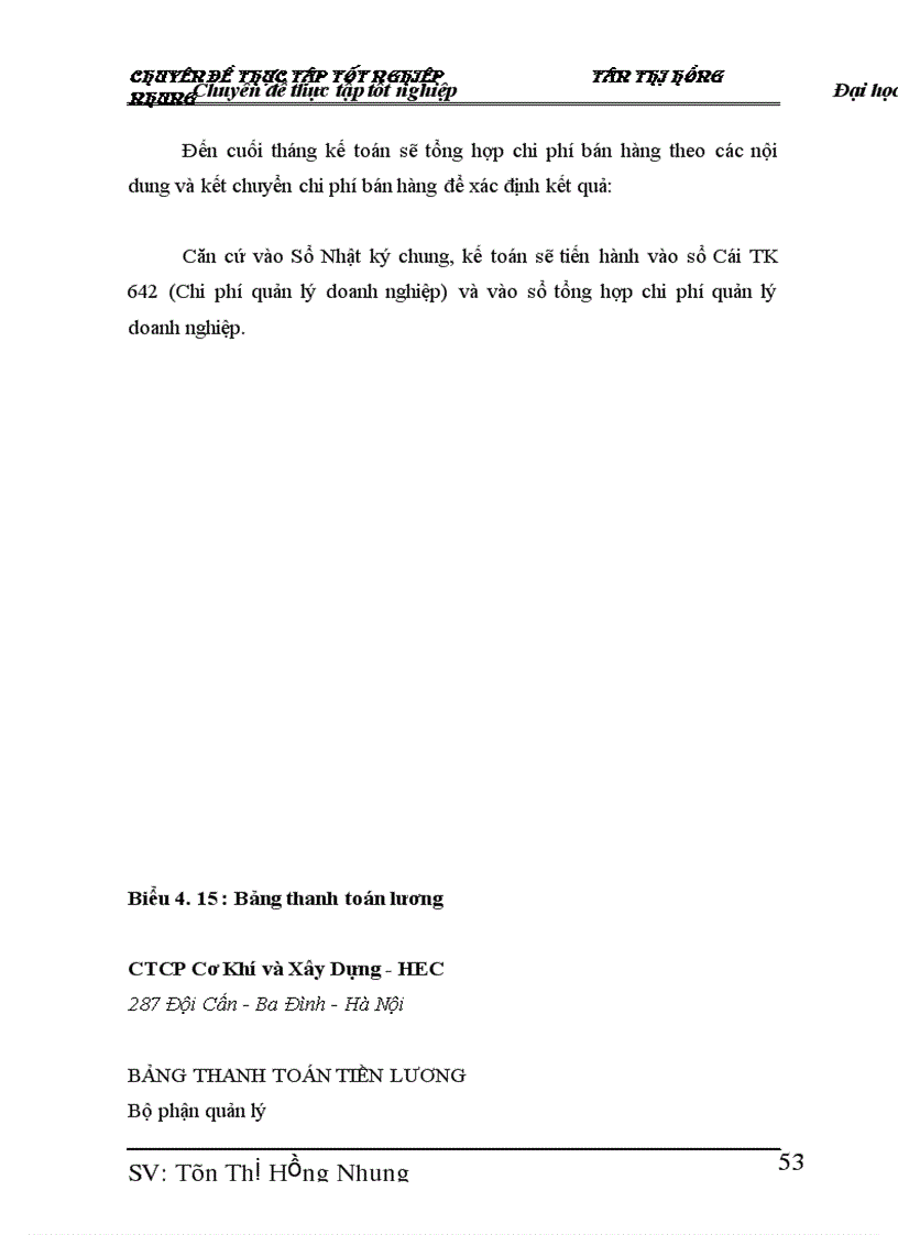 image for page Hoàn thiện kế toán bán hàng và xác định kết quả kinh doanh tại Công ty Cổ Phần Cơ Khí và Xây Dựng HEC 1