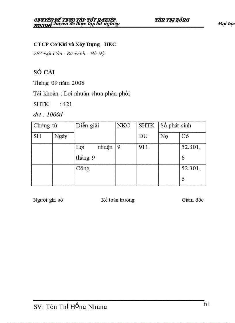 image for page Hoàn thiện kế toán bán hàng và xác định kết quả kinh doanh tại Công ty Cổ Phần Cơ Khí và Xây Dựng HEC 1