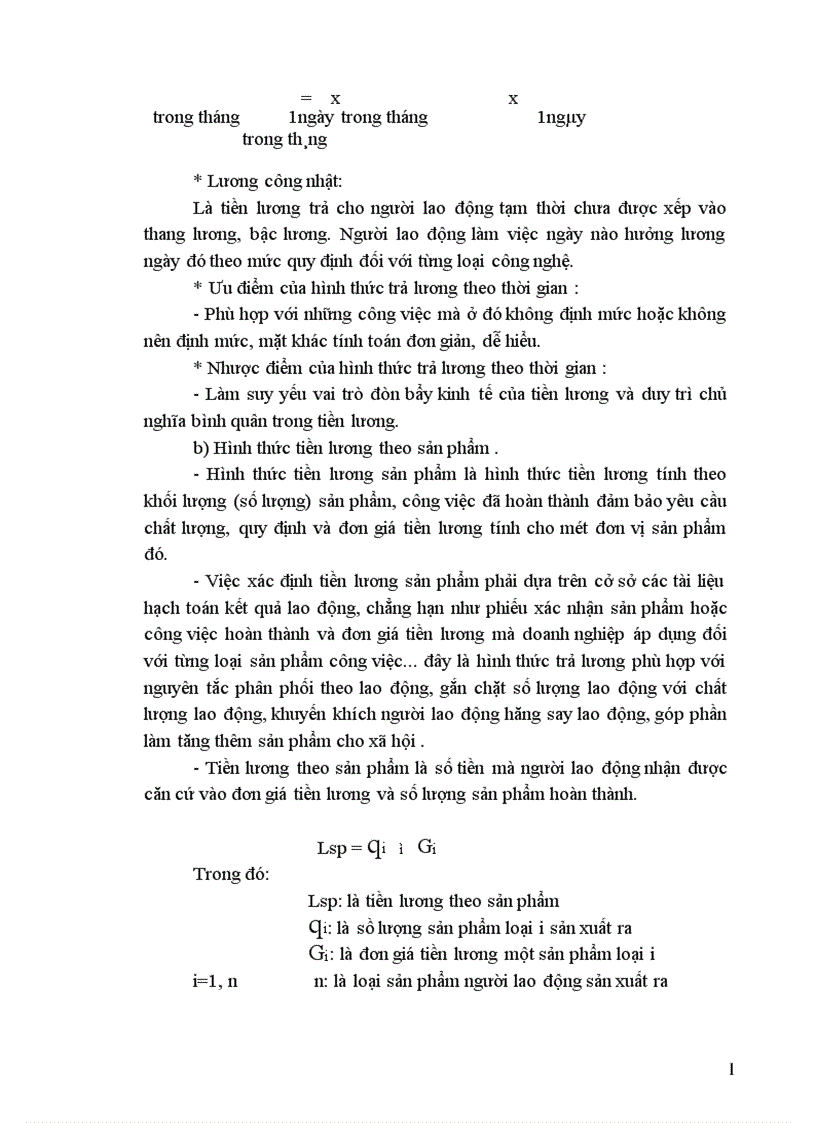 image for page Tổ chức hạch toán tiền lương và các khoản trích theo lương tại Công ty cổ phần Chương Dương 1