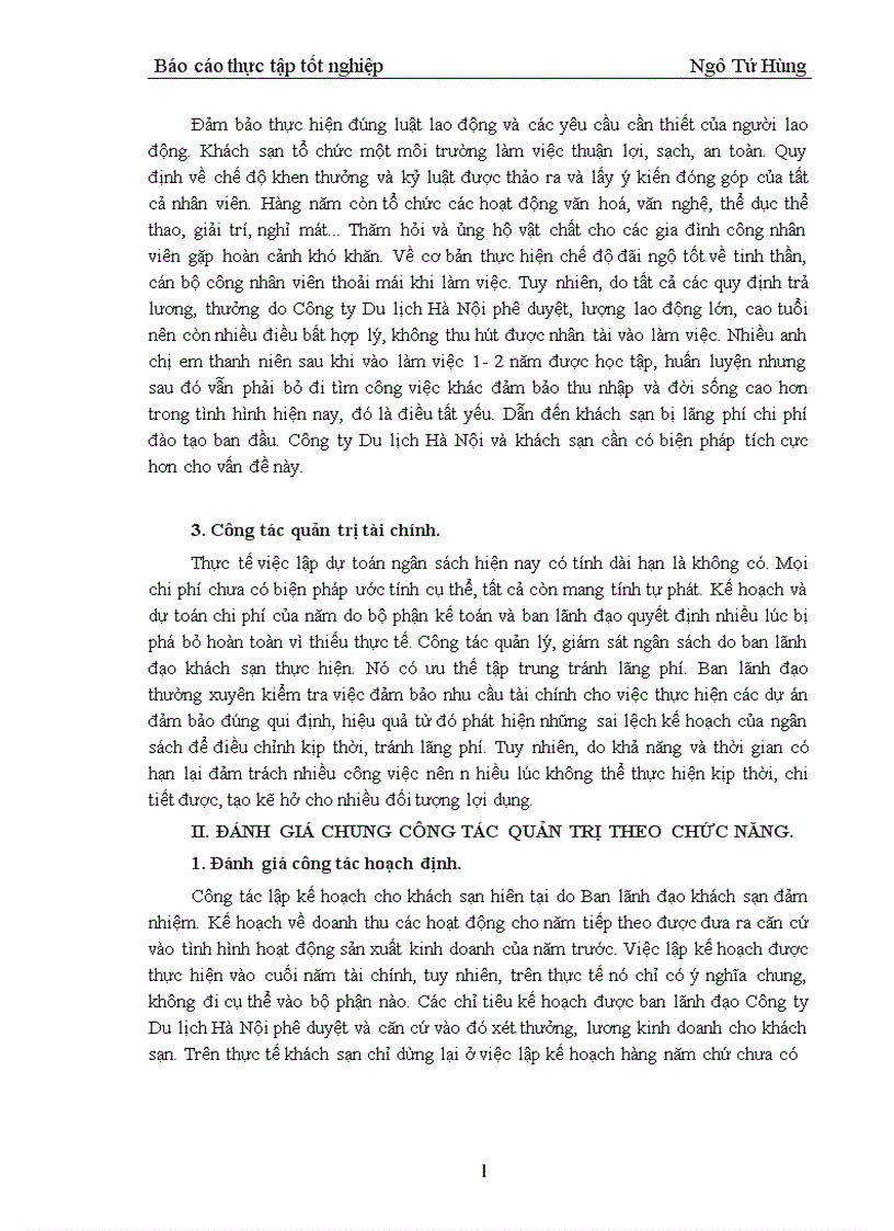 image for page Báo cáo thực tập tại khách sạn Dân Chủ