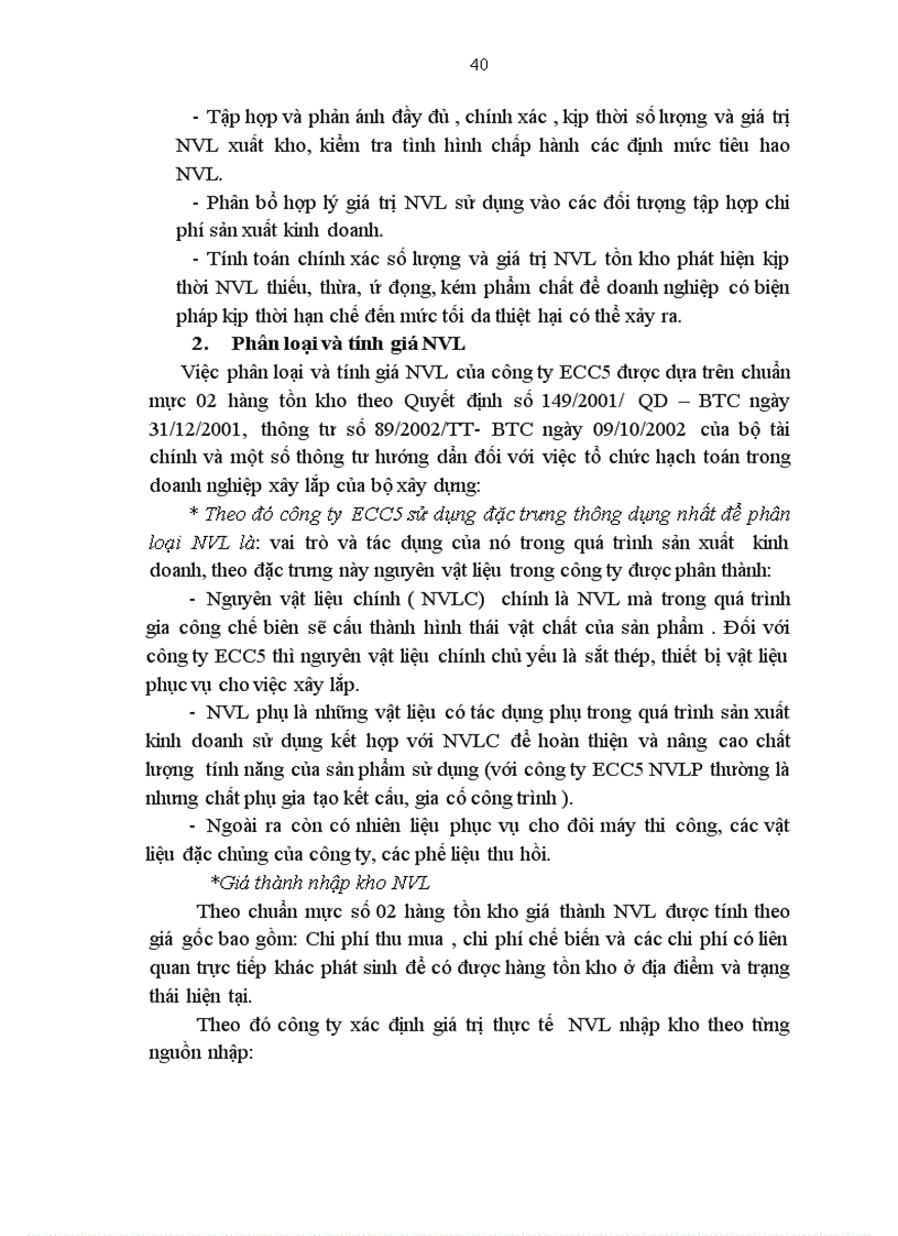 image for page Hạch toán nguyên vật liệu tại Công ty xây lắp và xây dựng số 5 1