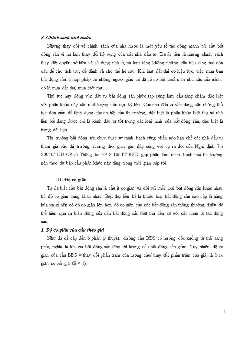 image for page Dự báo cầu phân khúc biệt thự liền kề thị trường Hà Nội 1
