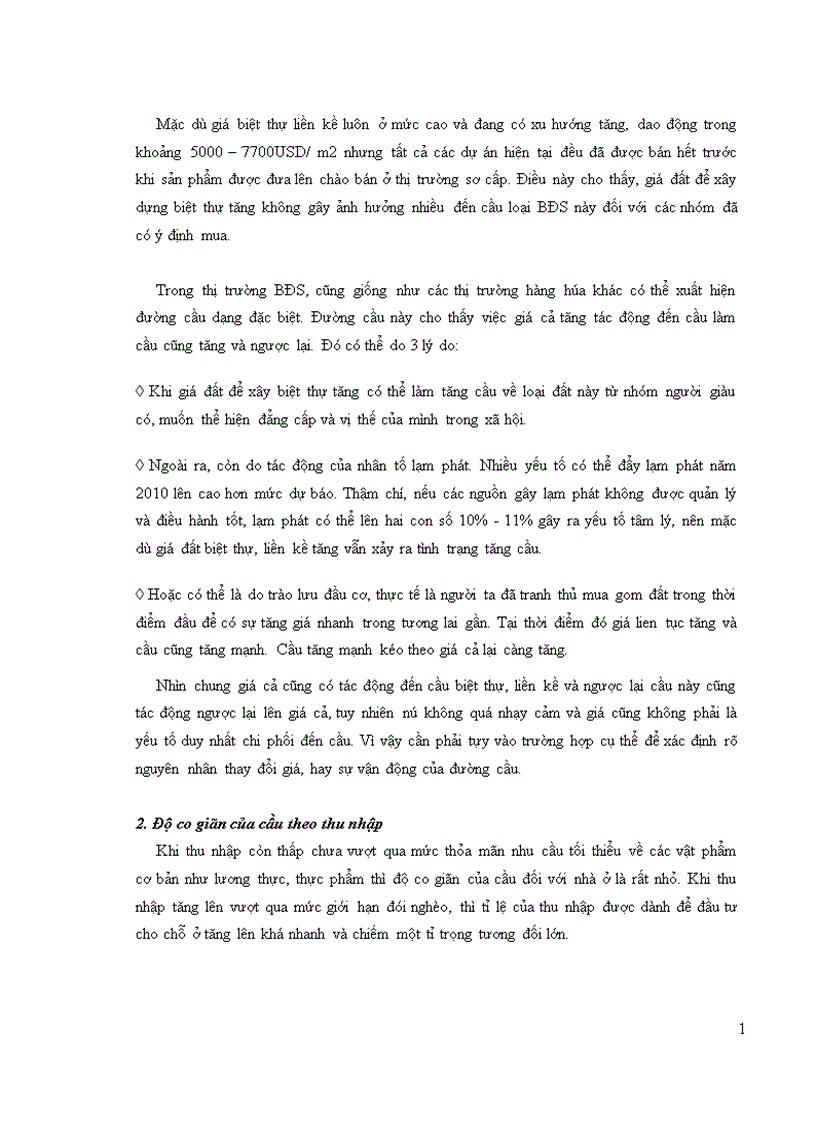 image for page Dự báo cầu phân khúc biệt thự liền kề thị trường Hà Nội 1