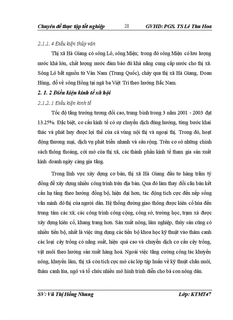 image for page Đánh giá hiệu quả Dự án đầu tư xây dựng Hệ thống thoát nước và xử lý nước thải Thị xã Hà Giang tỉnh Hà Giang 1