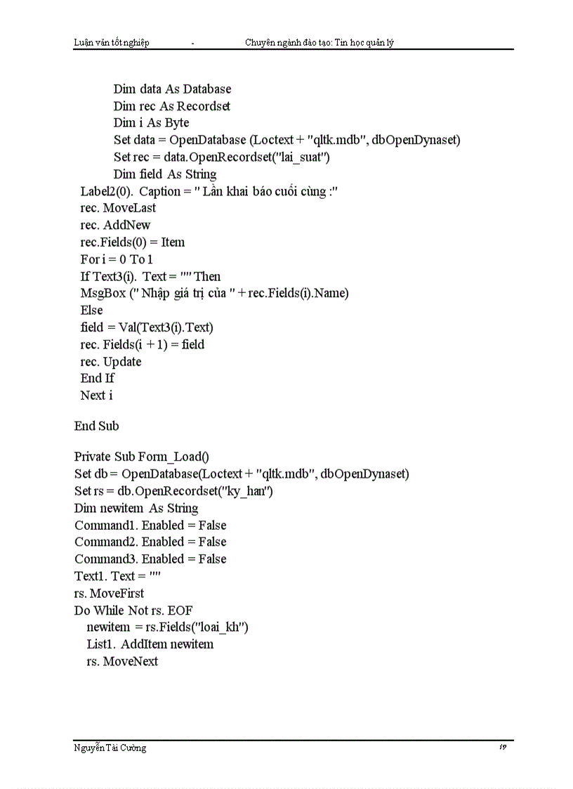 image for page Tin học hoá công tác quản lý tiền gửi tiết kiệm cho các Ngân hàng thương mại quốc doanh và hệ thống Ngân hàng Việt nam