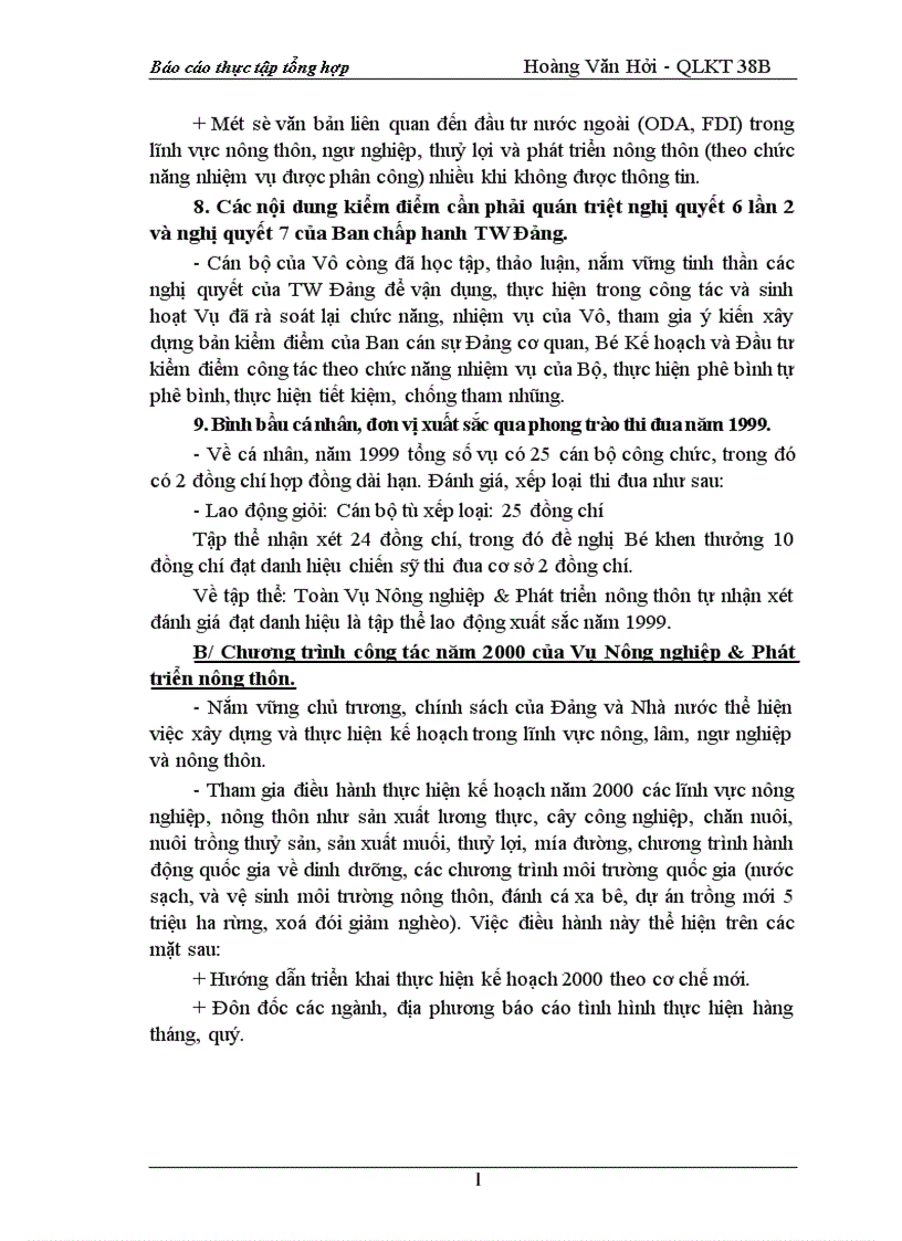 image for page Một số vấn đề về đầu tư cho nông nghiệp nông thôn giai đoạn 2001 2005 Và các năm sau 1