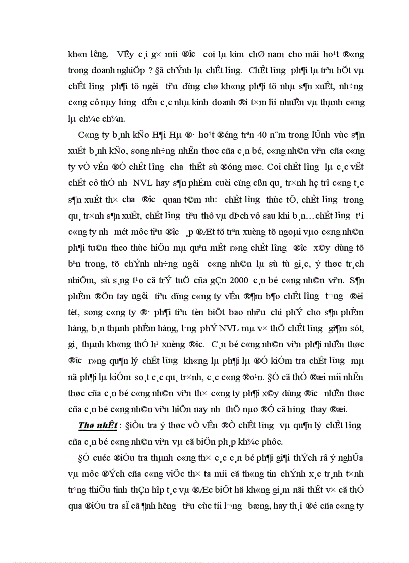 image for page Phương hướng và giải pháp góp phần nâng cao chất lượng và công tác quản lý chất lượng ở Công ty bánh kẹo Hải Hà 1
