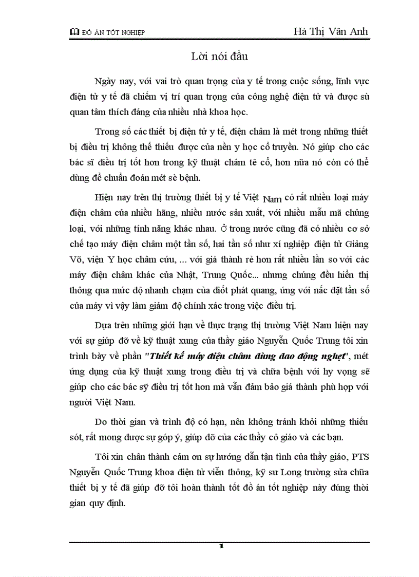 image for page Thiết kế máy điện châm dùng dao động nghẹt 1