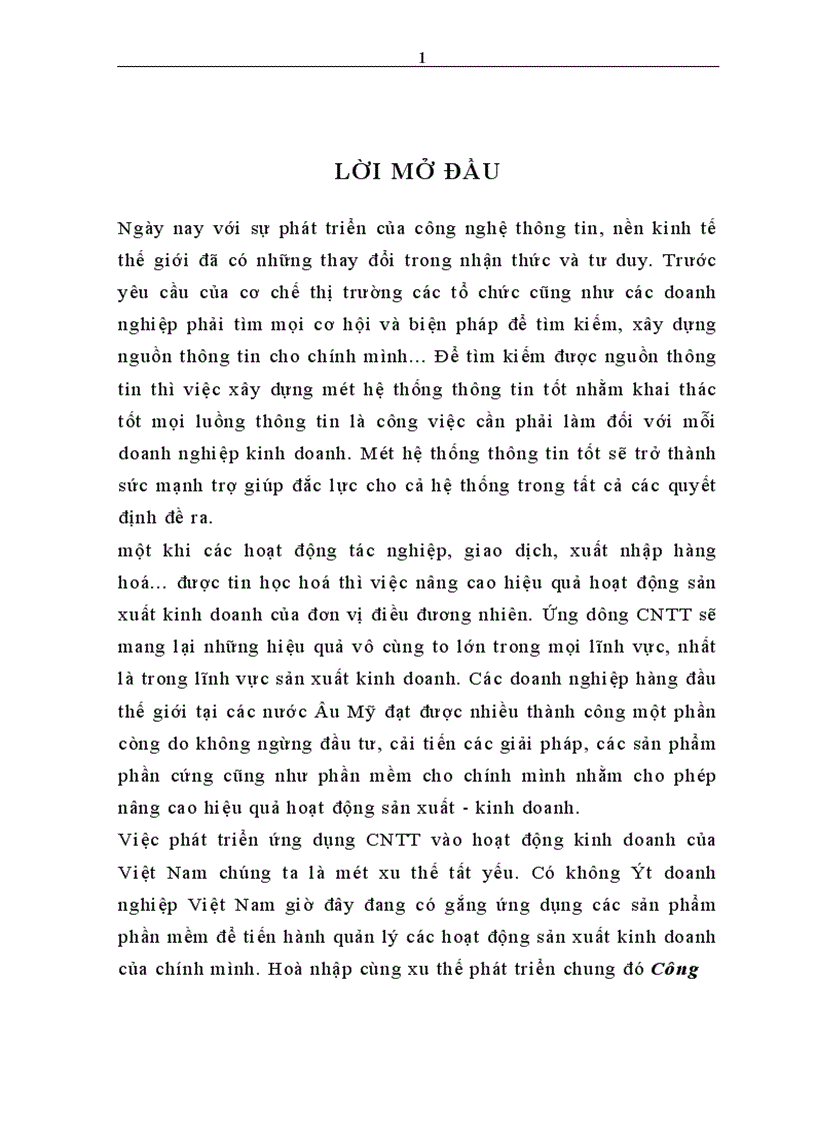 image for page Phân tích thiết kế hệ thống thông tin Quản Lý Bán Hàng tại công ty BK4