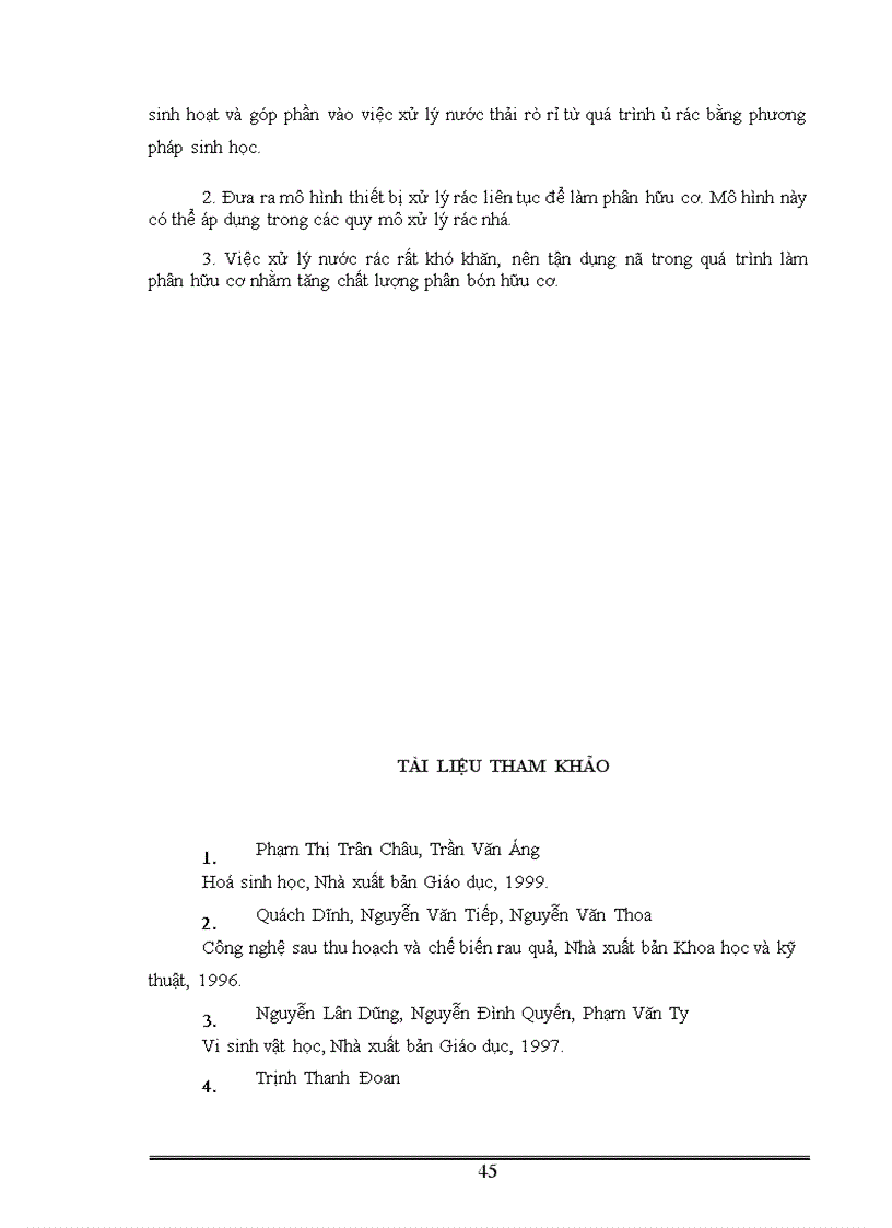 image for page Phân lập tuyển chọn và ứng dụng một số vi khuẩn có khả năng phân giải xenlulo góp phần xử lý rác thải sinh hoạt