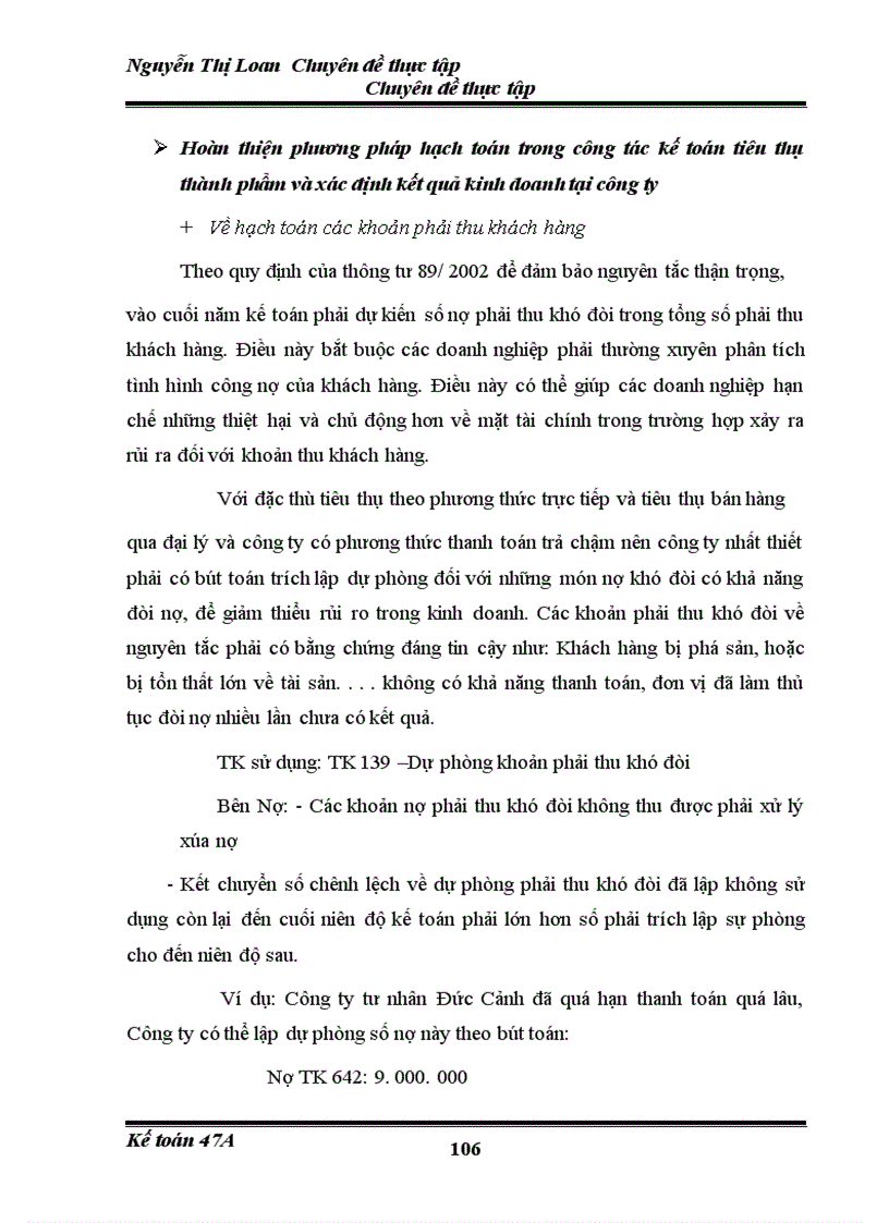 image for page Hoàn thiện hạch toán tiêu thụ thành phẩm và xác định kết quả kinh doanh tại công ty sản xuất kinh doanh đầu tư và dịch vụ Việt Hà 1