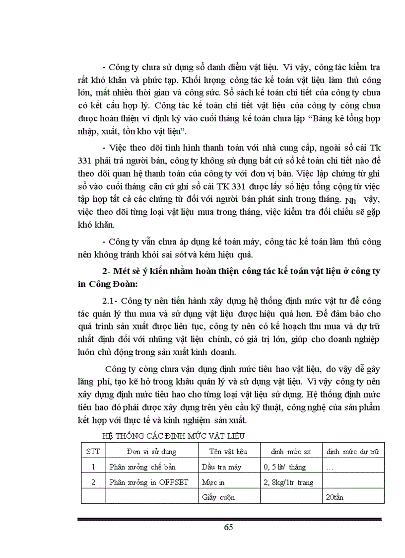 image for page Tổ chức hạch toán kế toán nguyên vật liệu ở công ty in Công Đoàn 1