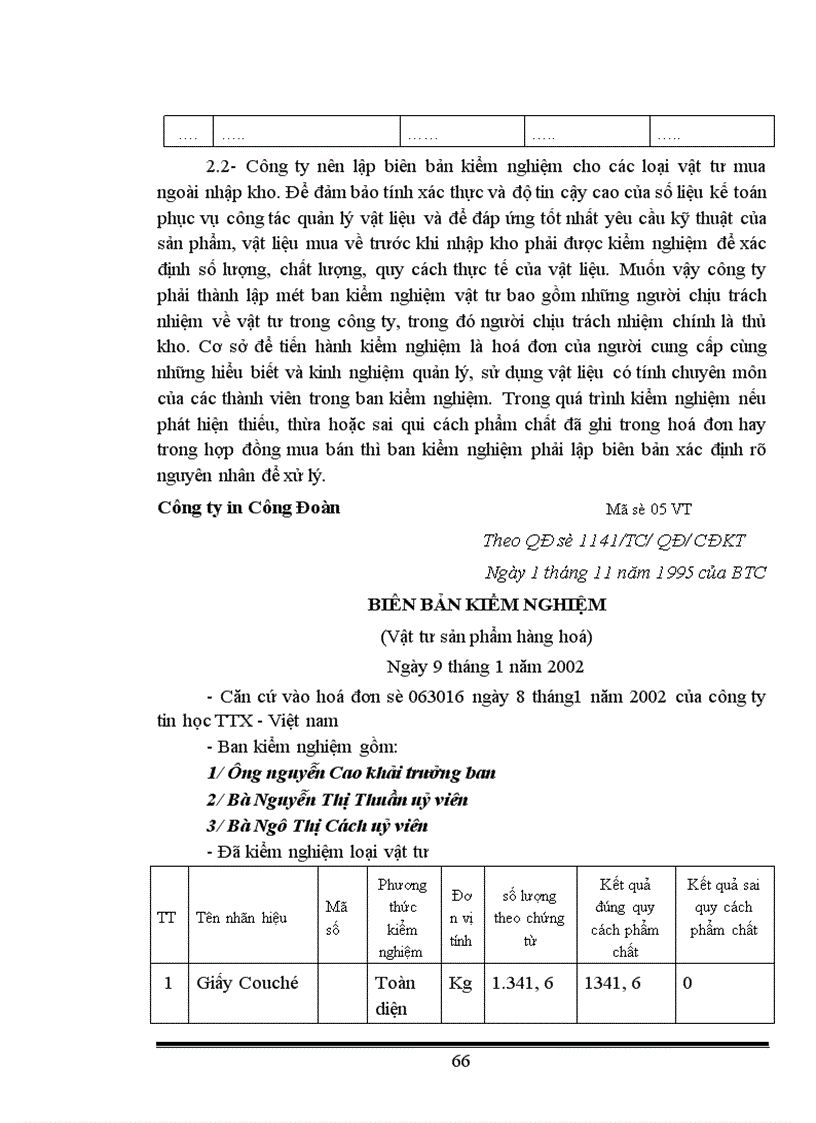 image for page Tổ chức hạch toán kế toán nguyên vật liệu ở công ty in Công Đoàn 1