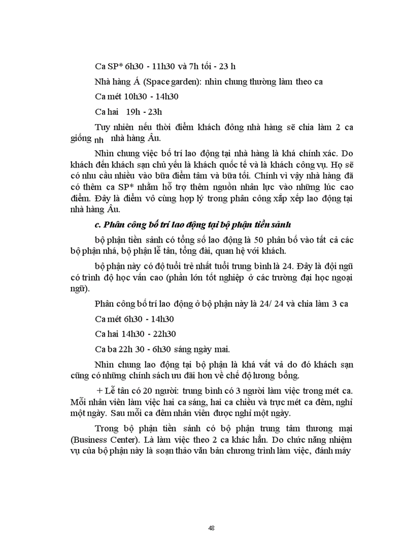 image for page Quản trị nhân lực tại khách sạn Melia Hà nội Thực trạng và giải pháp