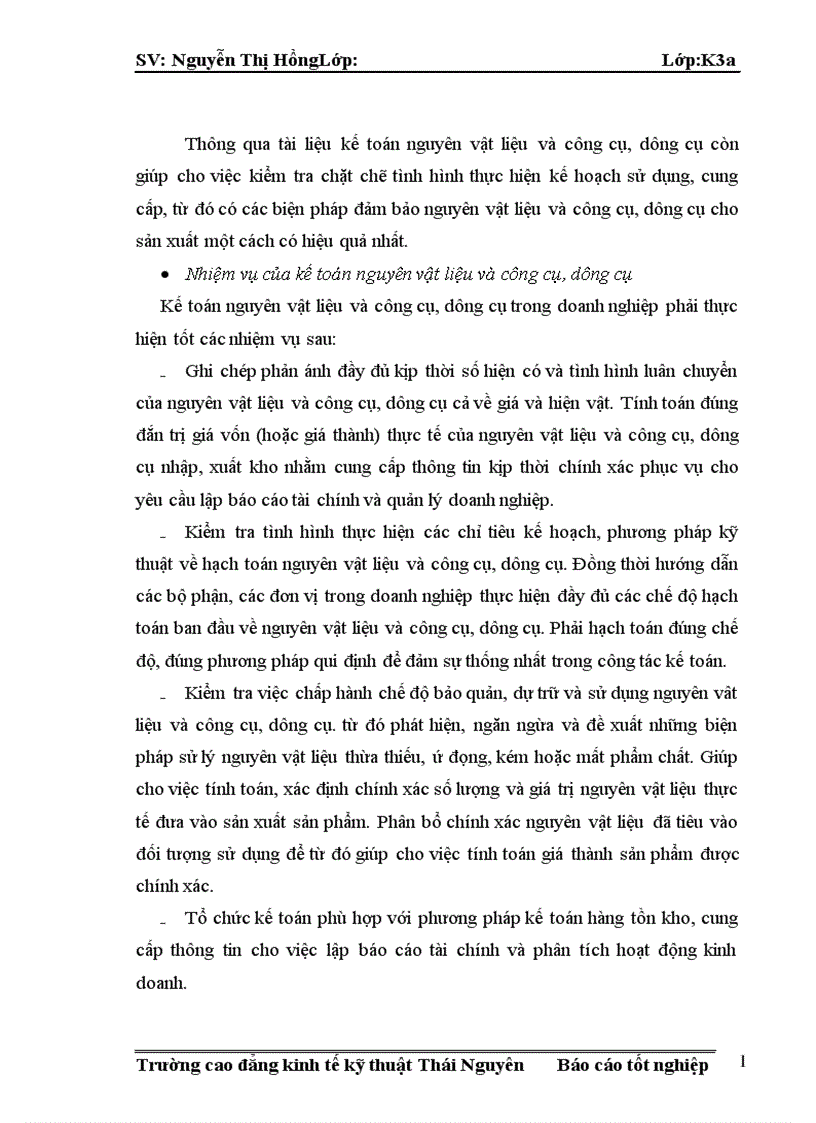 image for page thực trạng công tác kế toán nguyên vật liệu và công cụ dụng cụ tại công ty cổ phần đầu tư dnc 1
