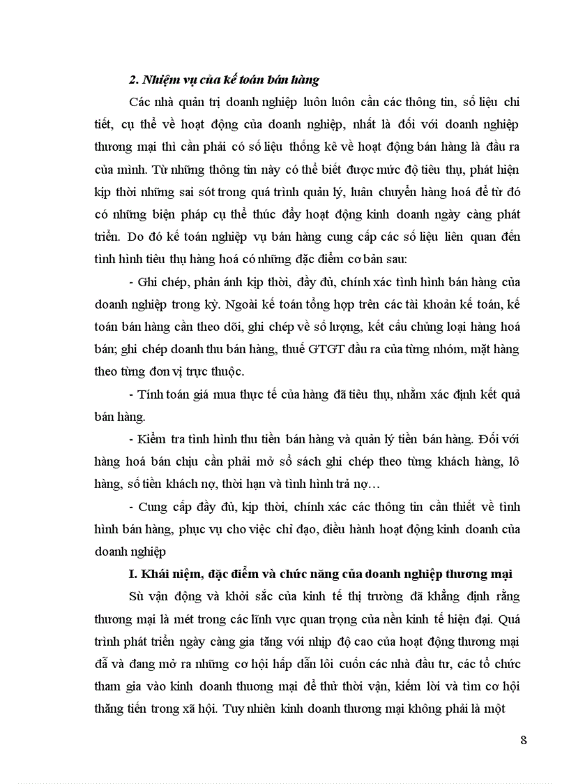 image for page Hoàn thiện kế toán nghiệp vụ bán hàng tại công ty Thương mại Dịch vụ Thời trang Hà nội 1