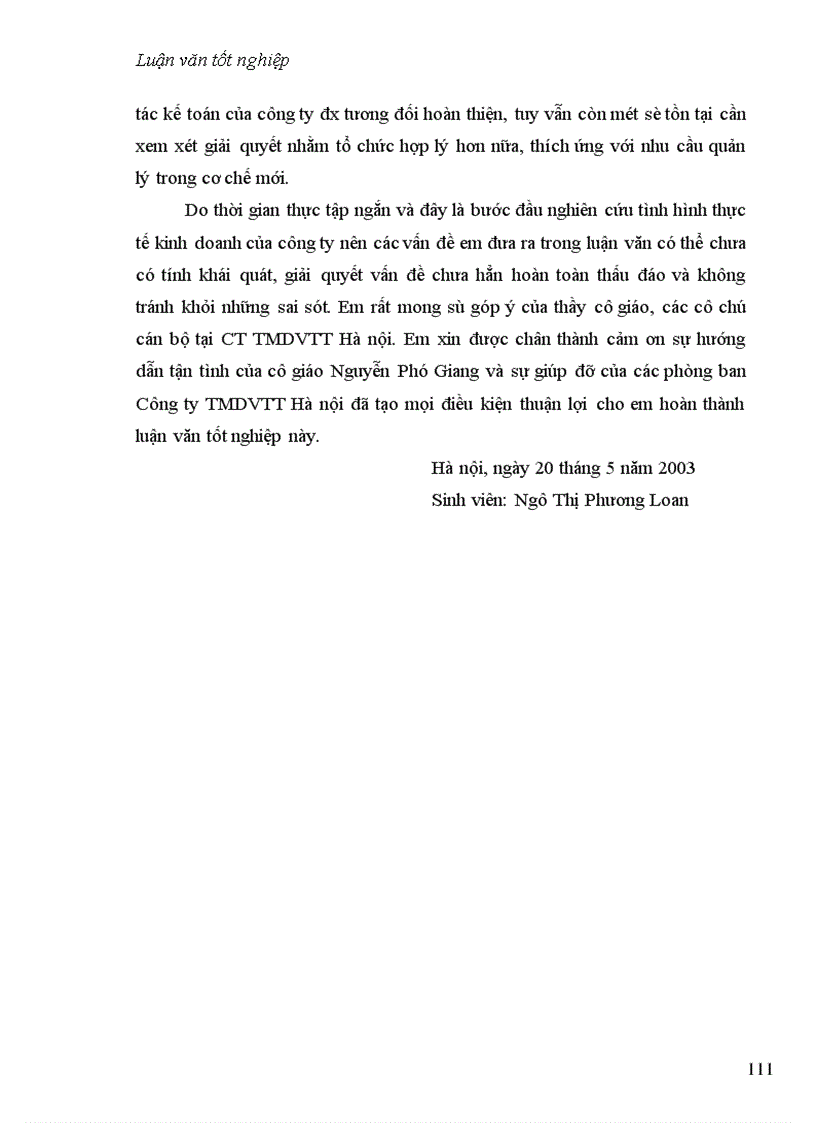 image for page Hoàn thiện kế toán nghiệp vụ bán hàng tại công ty Thương mại Dịch vụ Thời trang Hà nội 1