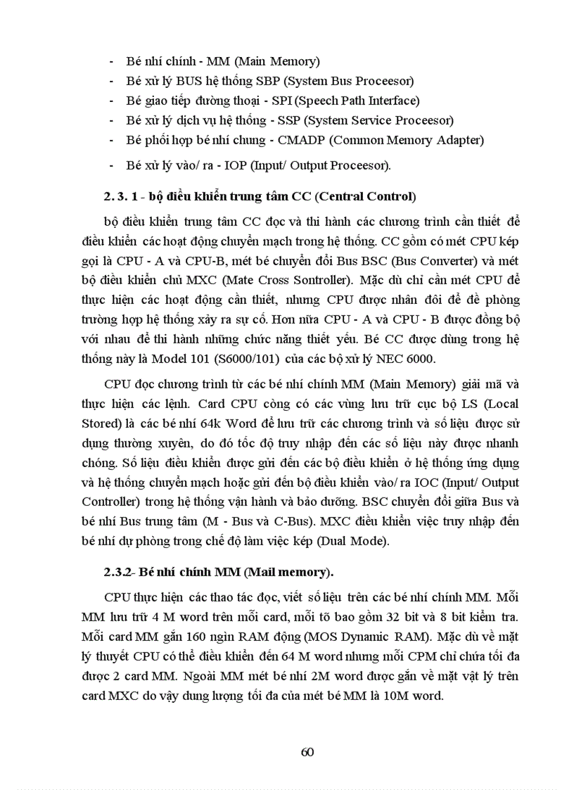 image for page Tổng quan về tổng đài SPC 1