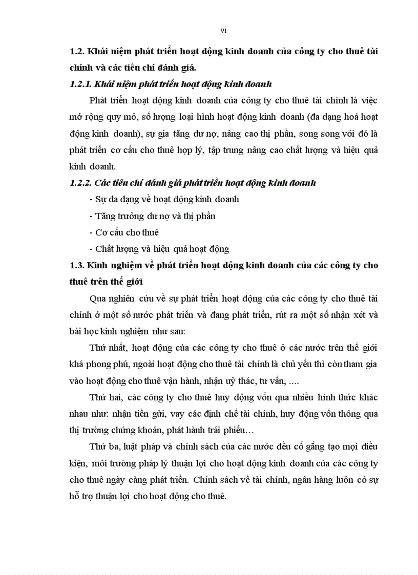 image for page Phát triển hoạt động kinh doanh của Công ty cho thuê tài chính Ngân hàng Đầu tư và Phát triển Việt Nam đến năm 2015 1