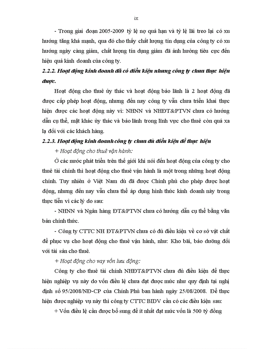 image for page Phát triển hoạt động kinh doanh của Công ty cho thuê tài chính Ngân hàng Đầu tư và Phát triển Việt Nam đến năm 2015 1