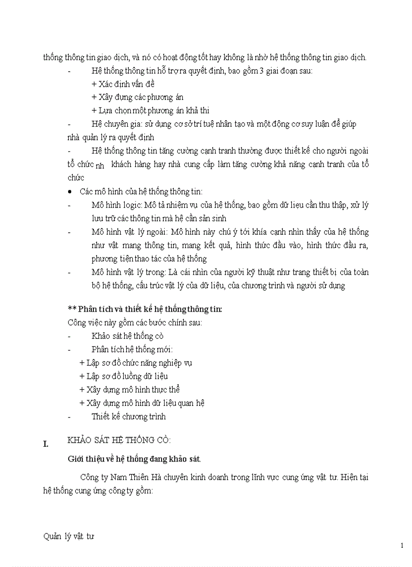 image for page Phân tích và thiết kế hệ thống thông tin 1