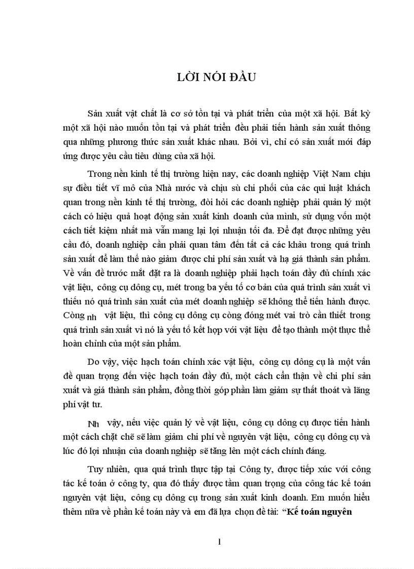 image for page Kế toán nguyên liệu vật liệu và công cụ dụng cụ tại công ty Nhựa y tế Tổng công ty thiết bị nhựa y tế Việt Nam 1