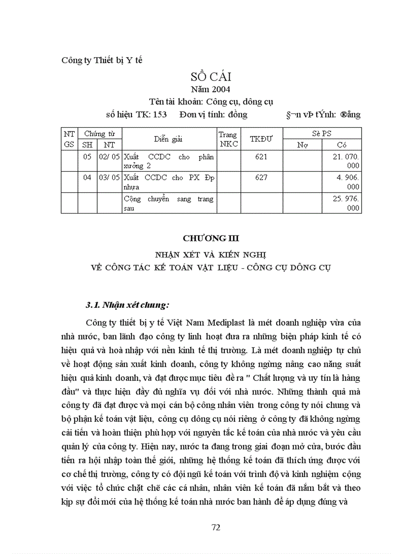 image for page Kế toán nguyên liệu vật liệu và công cụ dụng cụ tại công ty Nhựa y tế Tổng công ty thiết bị nhựa y tế Việt Nam 1