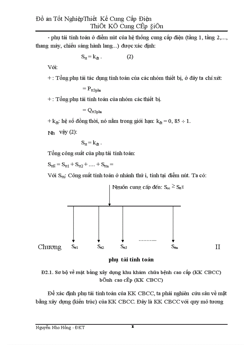 image for page Thiết kế cung cấp điện cho khu khám chữa bệnh cao cấp 1