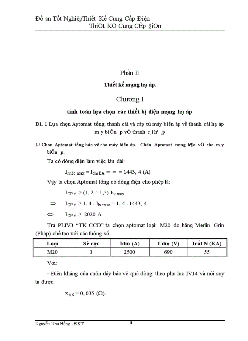 image for page Thiết kế cung cấp điện cho khu khám chữa bệnh cao cấp 1
